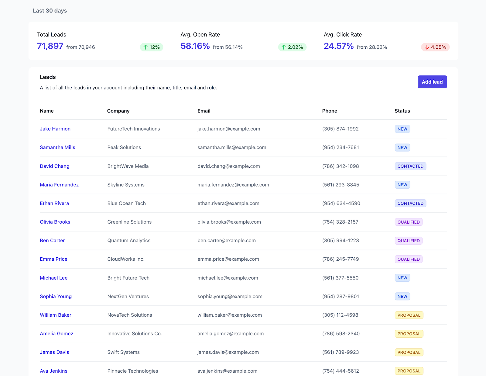 Product screenshot